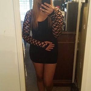 Black Mini Dress
